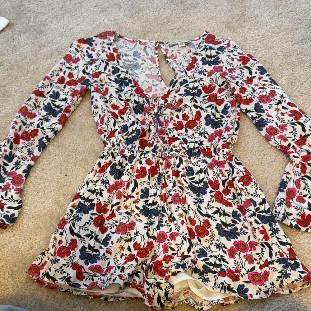 American Eagle Outfitters Floral Romper